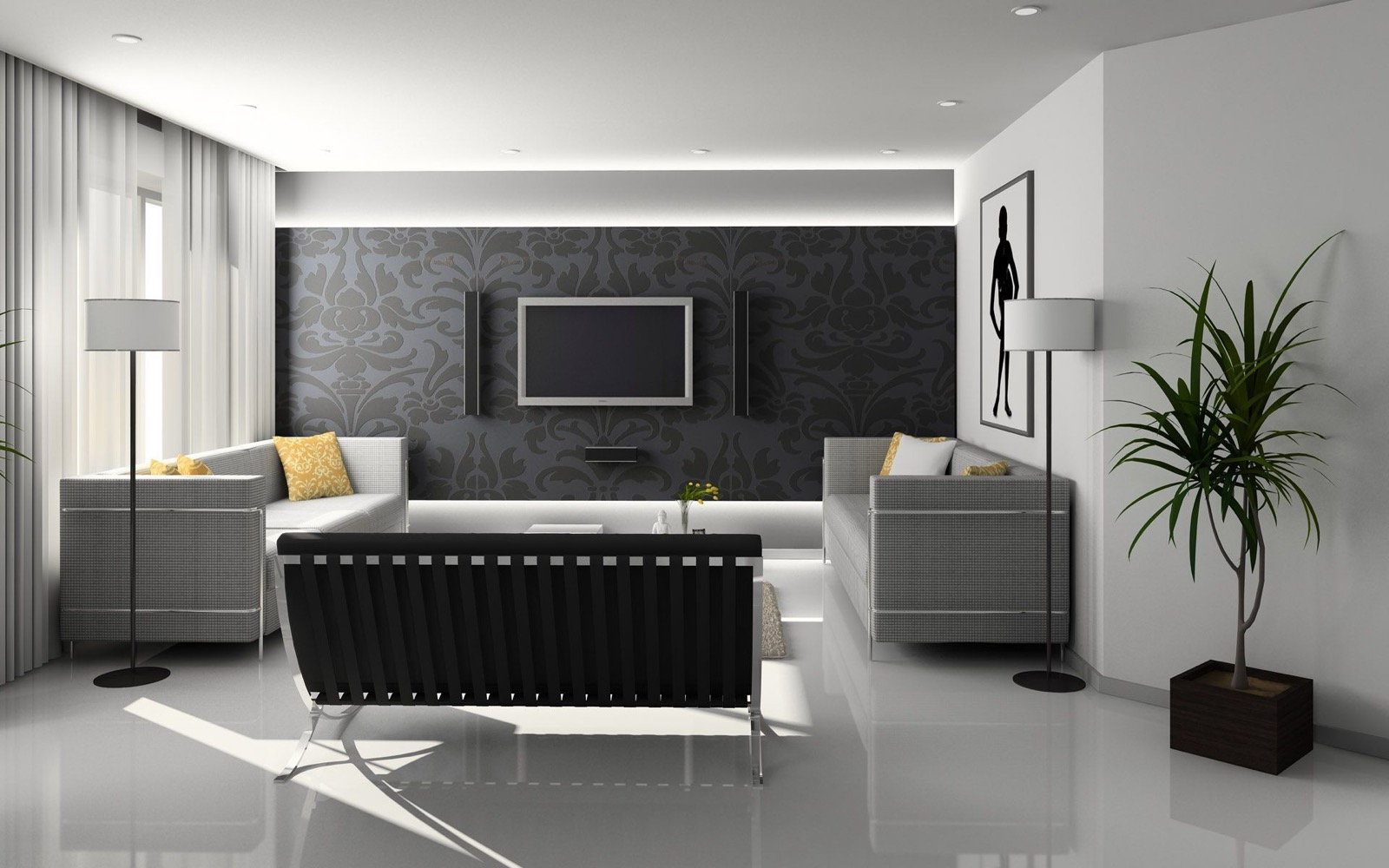 Crystal clear 4K IPTV stream displayed on a large television screen in the Netherlands