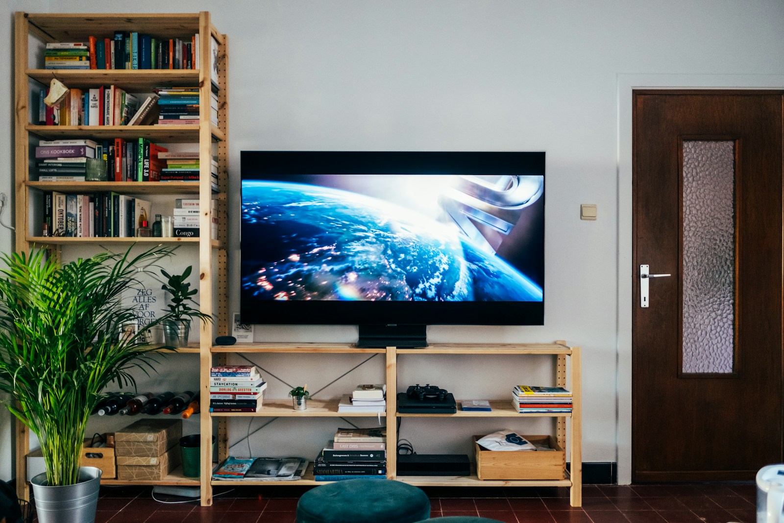 Smart TV running IPTV — no extra hardware needed